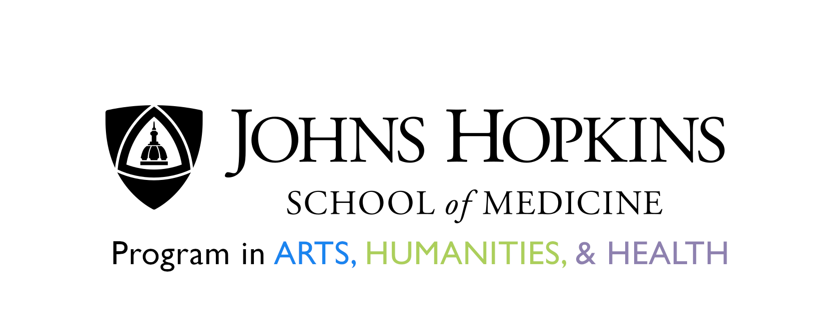 Johns Hopkins School of Medicine Program in Arts, Humanities, and Health Logo