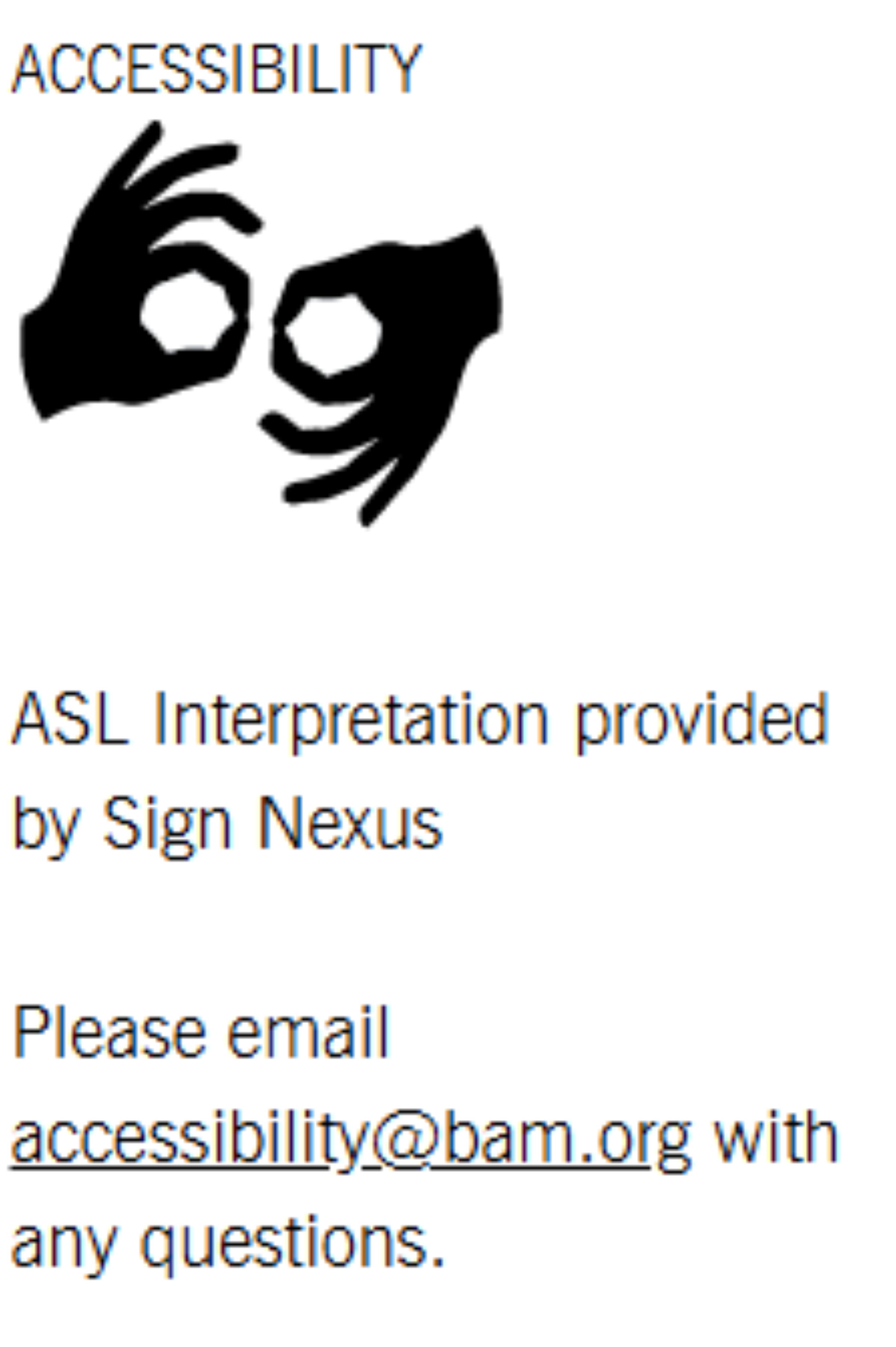 Accessibility ASL image