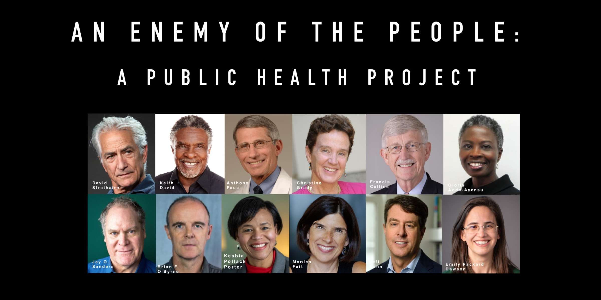 An Enemy Of The People Cast Banner
