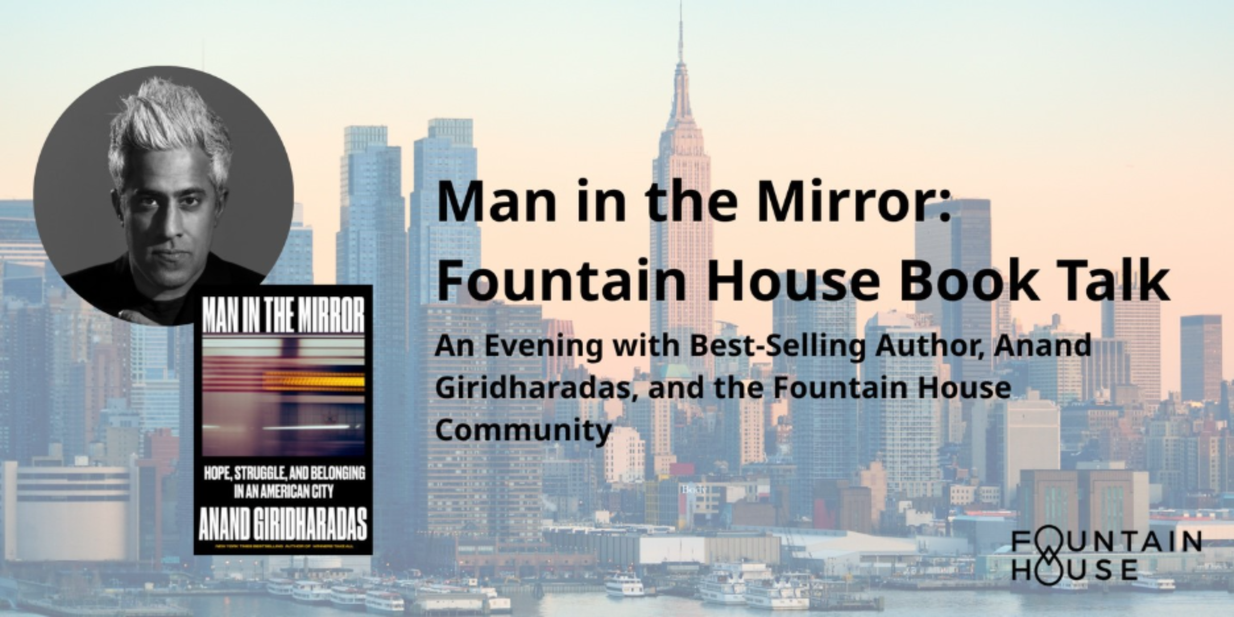 Man in The Mirror Fountain House Book Talk