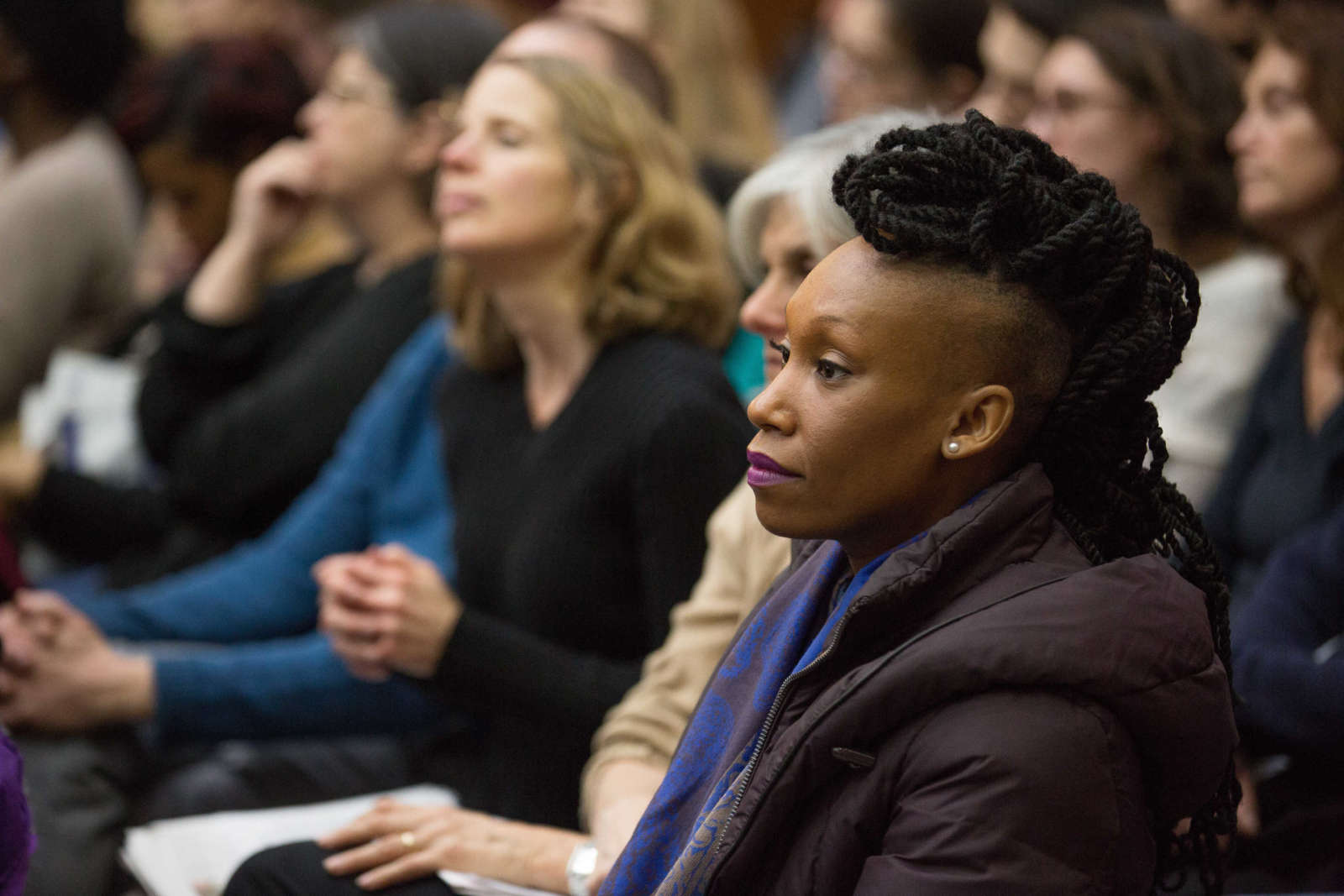 Audience Members Listening During The Drum Major Instinct